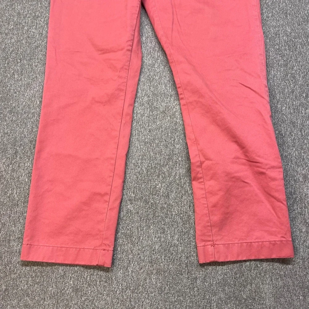 J.Crew Pants Mens 33x30 Pink Salmon Always Oarsman 770 Straight Casual Trousers